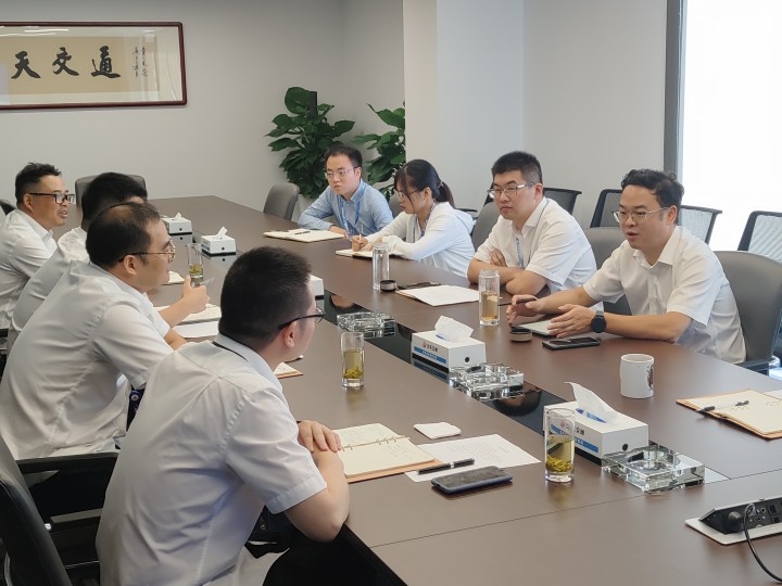 中天精诚装饰到中天交通集团开展技术对标学习