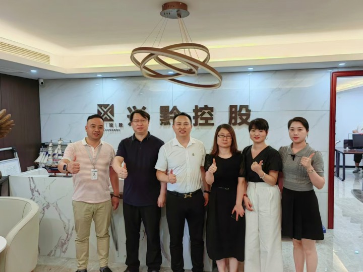 中天装饰集团赴浙江兴黔建筑劳务有限公司交流学习