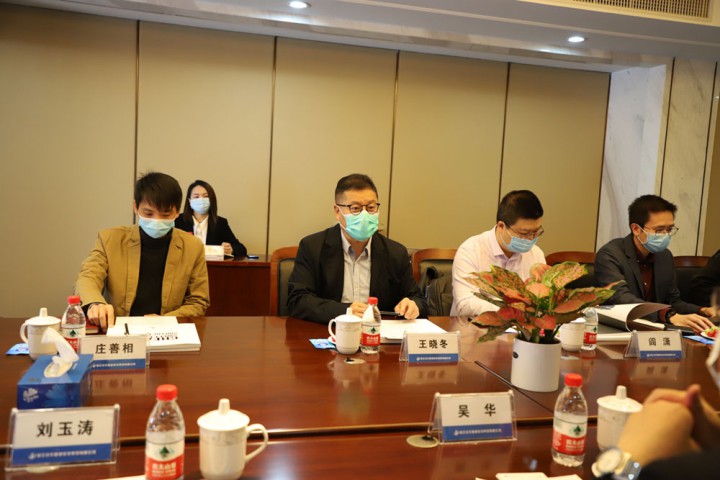  汉尔姆、积木投资公司一行莅临中天精诚装饰考察交流