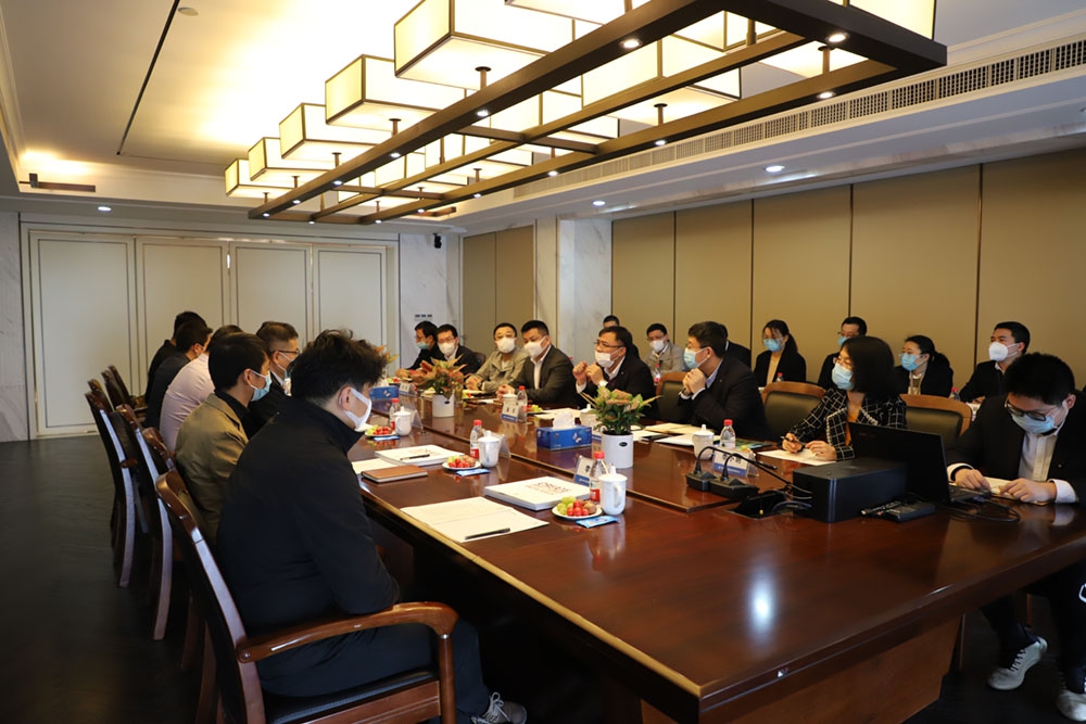  汉尔姆、积木投资公司一行莅临中天精诚装饰考察交流