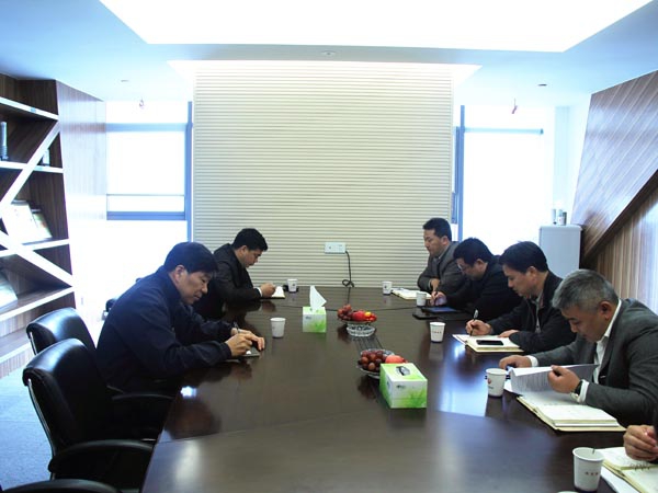 楼永良董事长到装饰集团检查工作